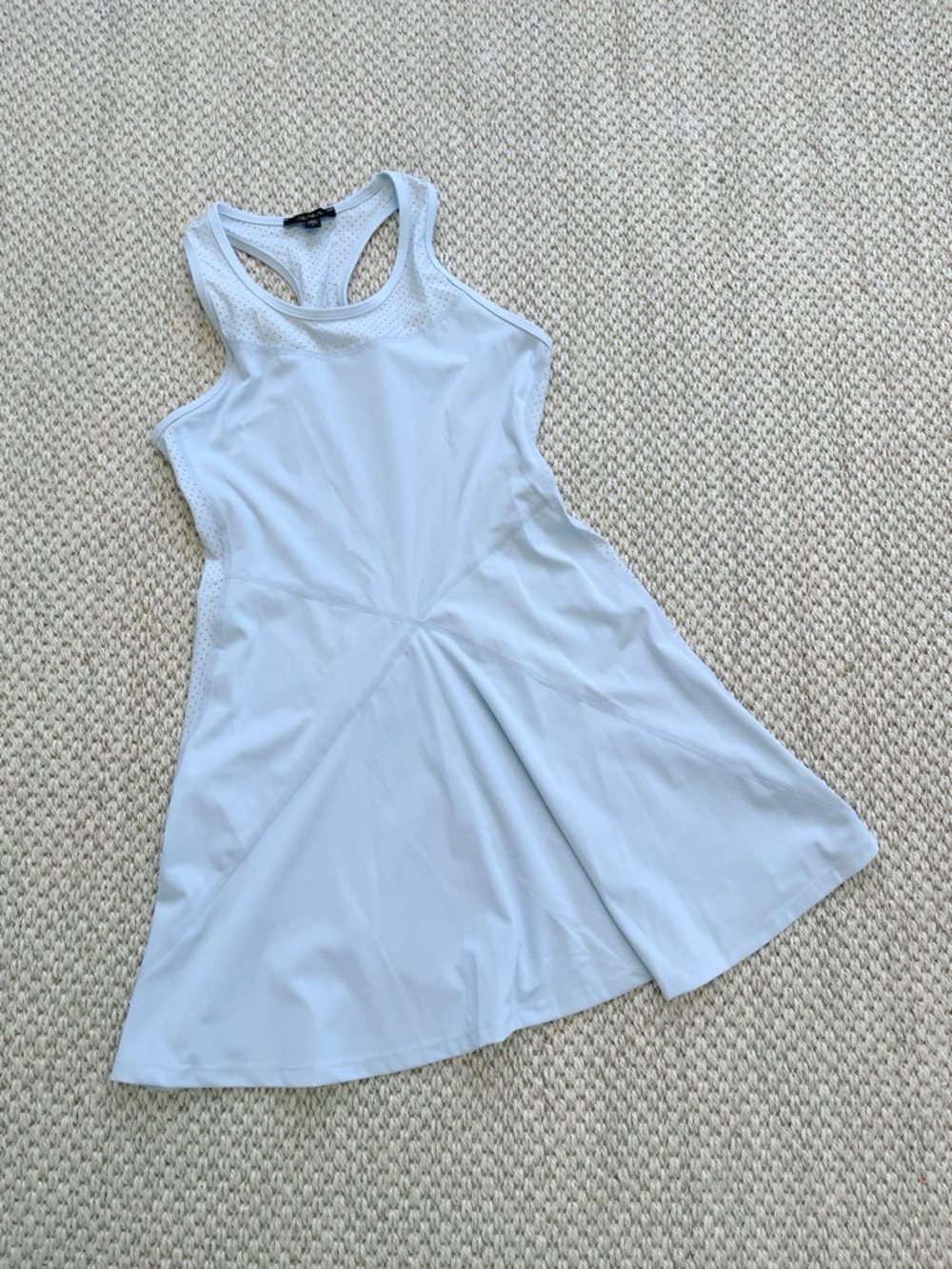 ALALA Light Blue Athletic Dress Women’s Small Racerback Performance